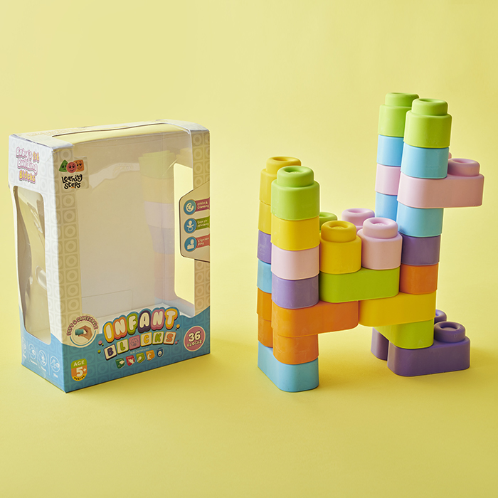 Infant soft and squeezable blocks 36 image