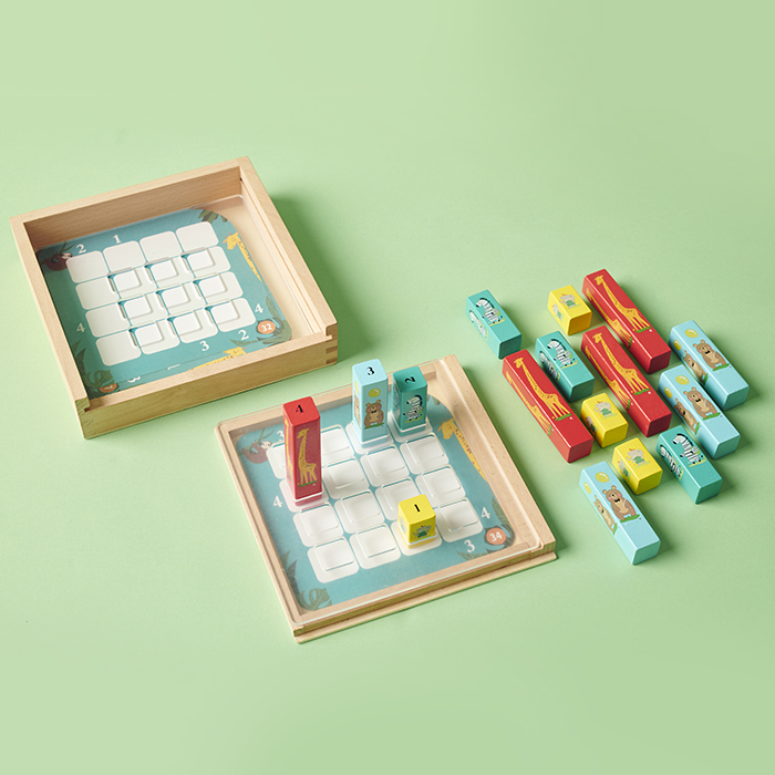 Misty Forest Wooden Sudoku Game