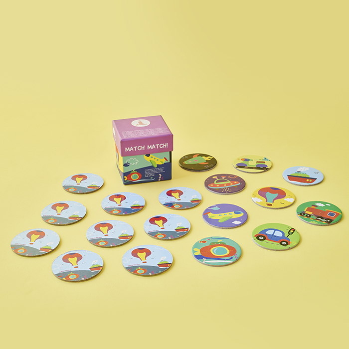 Adventure Travel Memory Card Game