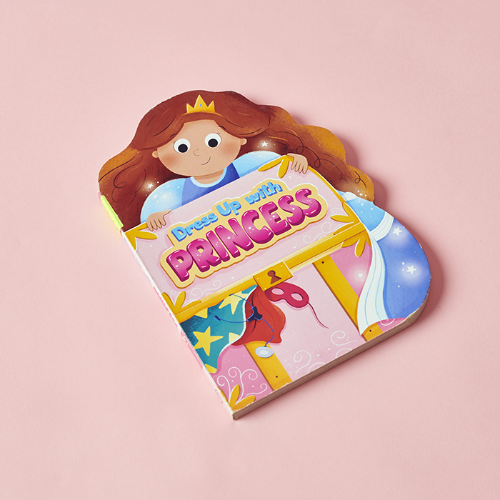 Dress up with Princess (Shaped Board Book) image