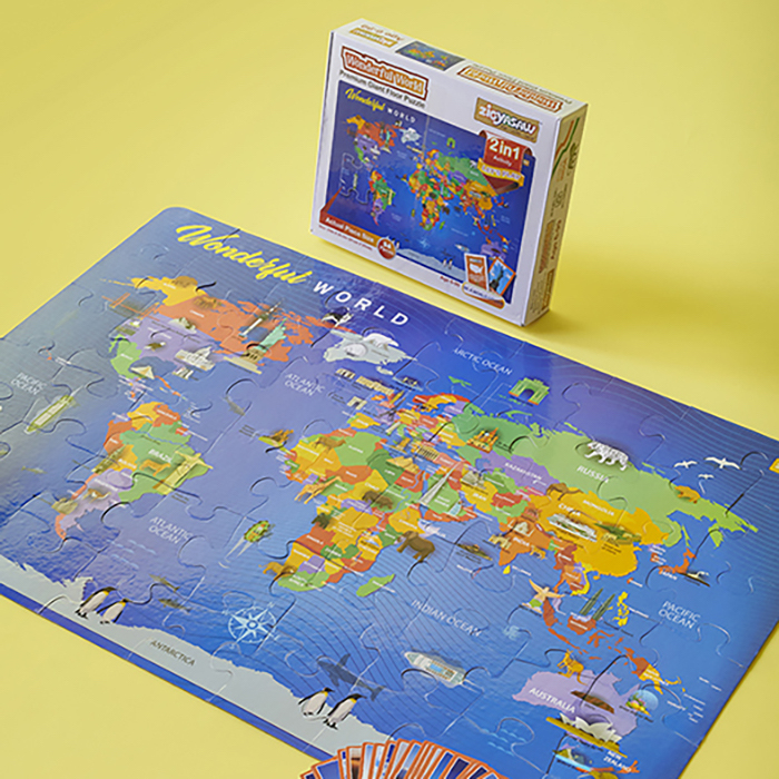 Zigyasaw Wonderful World premium Giant floor puzzle game image