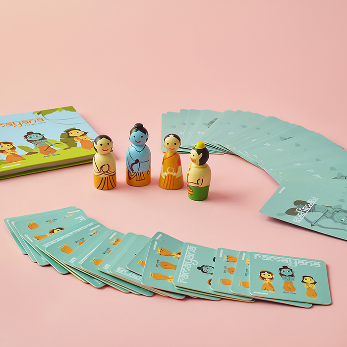 Ramayana combo - Peg dolls, memory cards and snap cards image