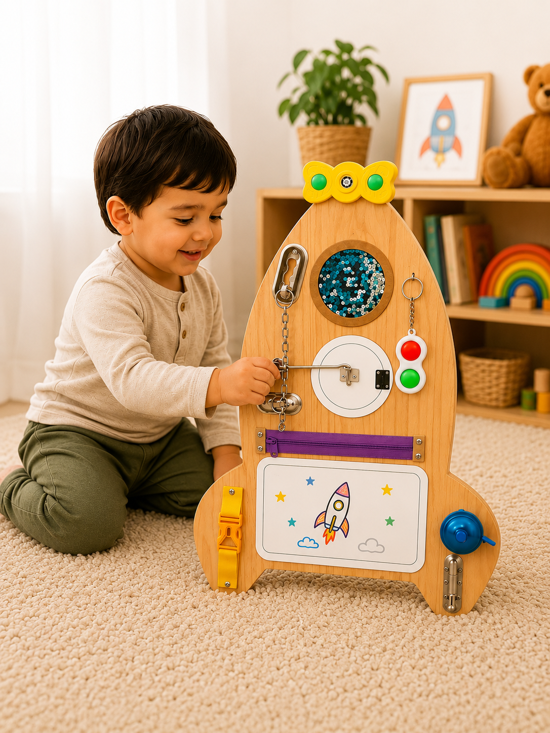 Rocket Explorer Busy Board
