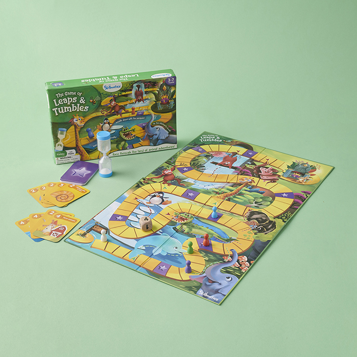 The Game of Leap & Tumbles