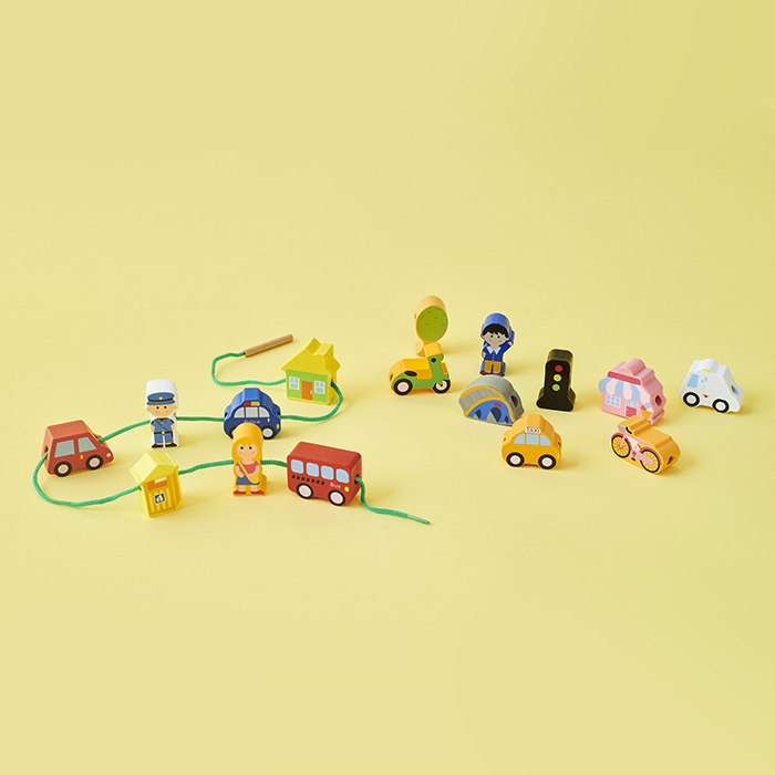 City Traffic Beaded Building Block image