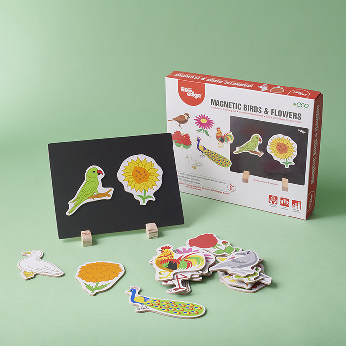 Magnetic Birds and Flowers