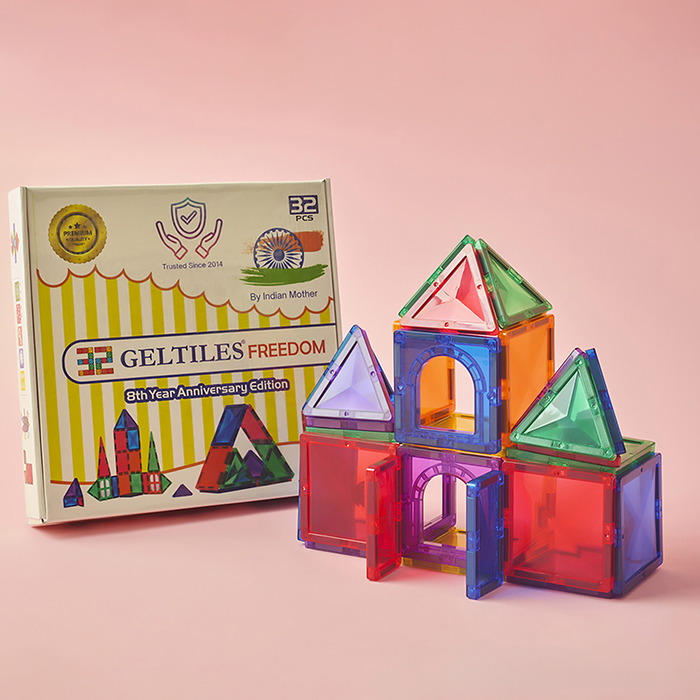 Geltiles Freedom  - Colorful Magnetic Tiles image