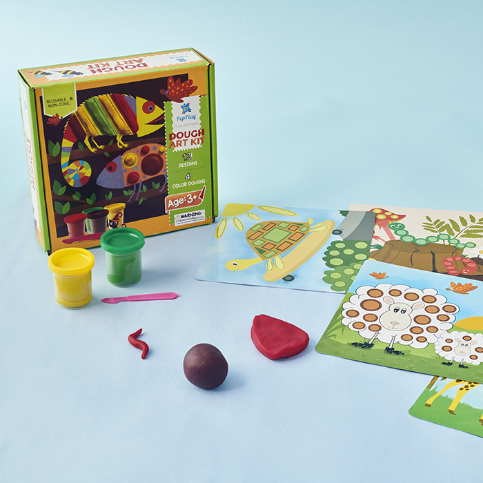 PEPPLAY DOUGH ART KIT - NATURE image