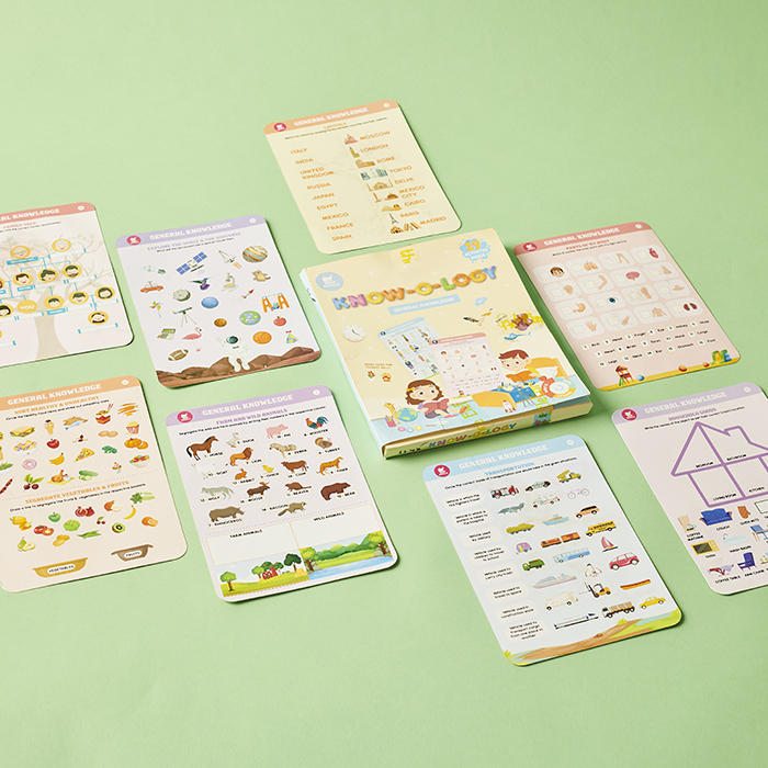 Know-o-logy Toys Write & Wipe Activity Mats