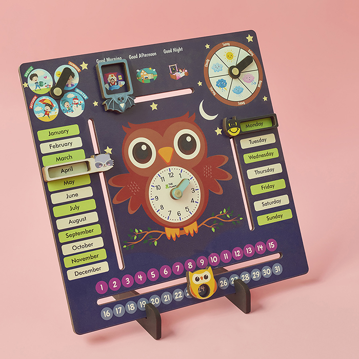 Owl Calendar Busy Board