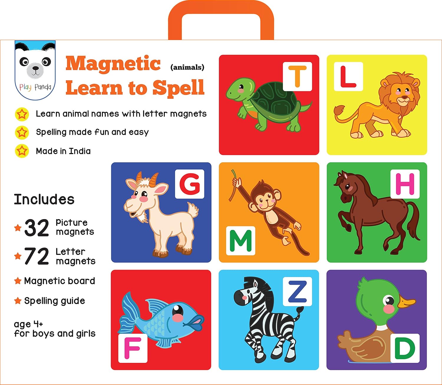 Magnetic Learn to Spell : Animals image