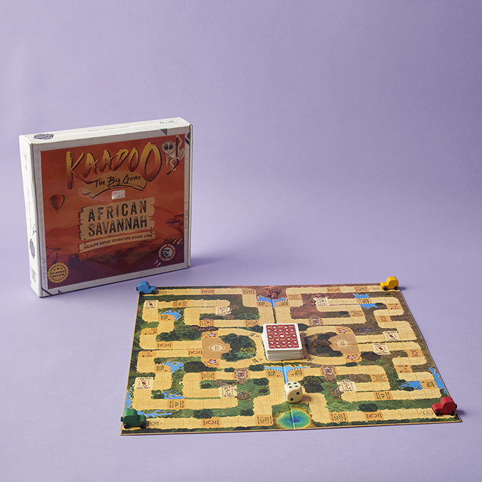 African Savannah-Jungle Safari Board Game image