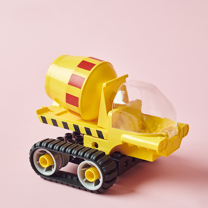 Mega Bricks 5 in 1 Cement Mixer Construction Set image