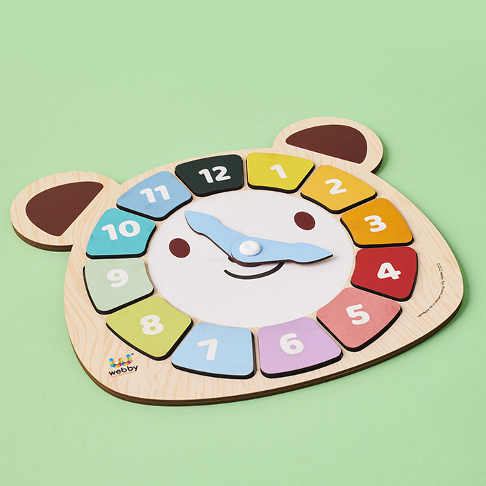 Bear Colors Clock image