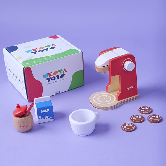 Wooden Coffee Maker Toy image