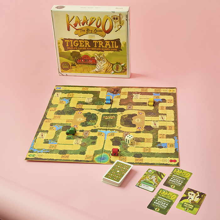 Tiger Trail-Jungle Safari Board game image