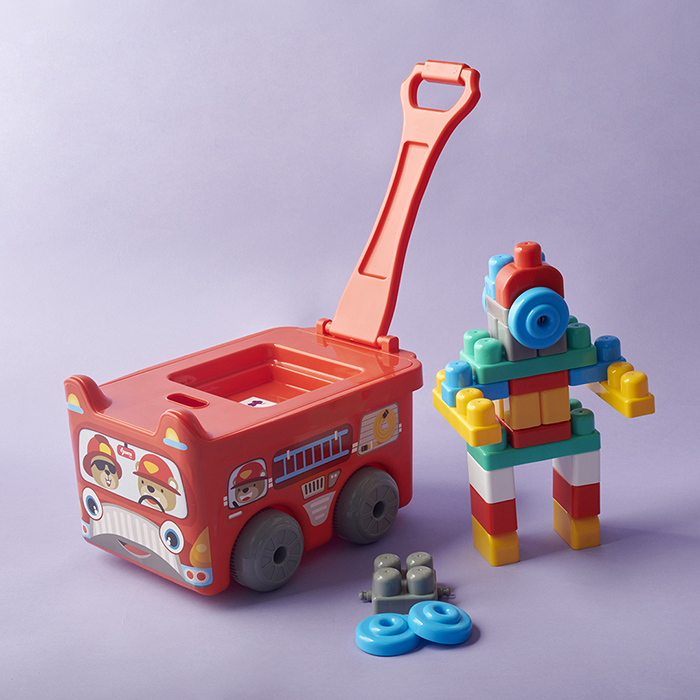 Building Block in Trolley (Fire)
