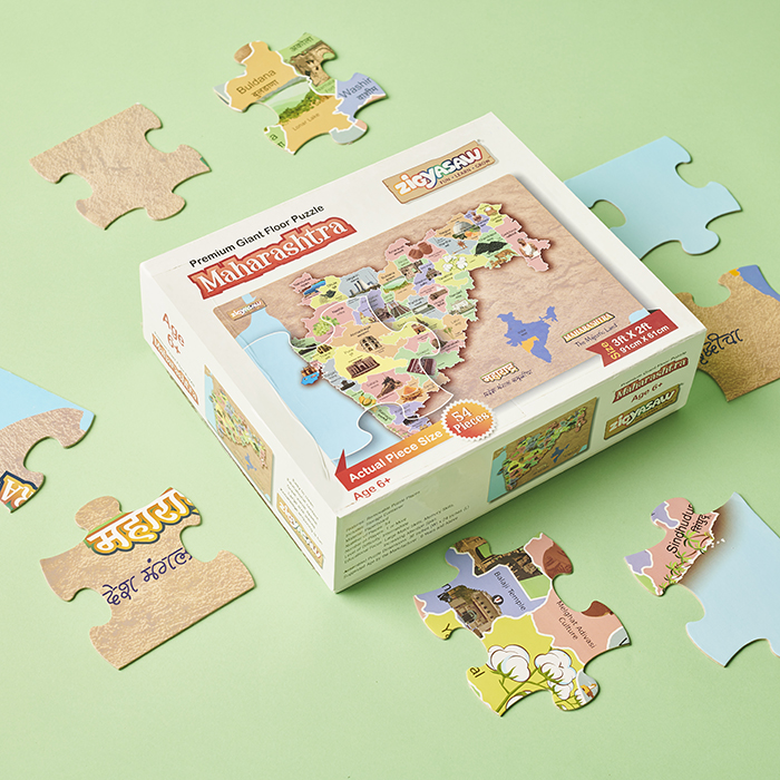 Zigyasaw Maharashtra premium Giant floor puzzle game image