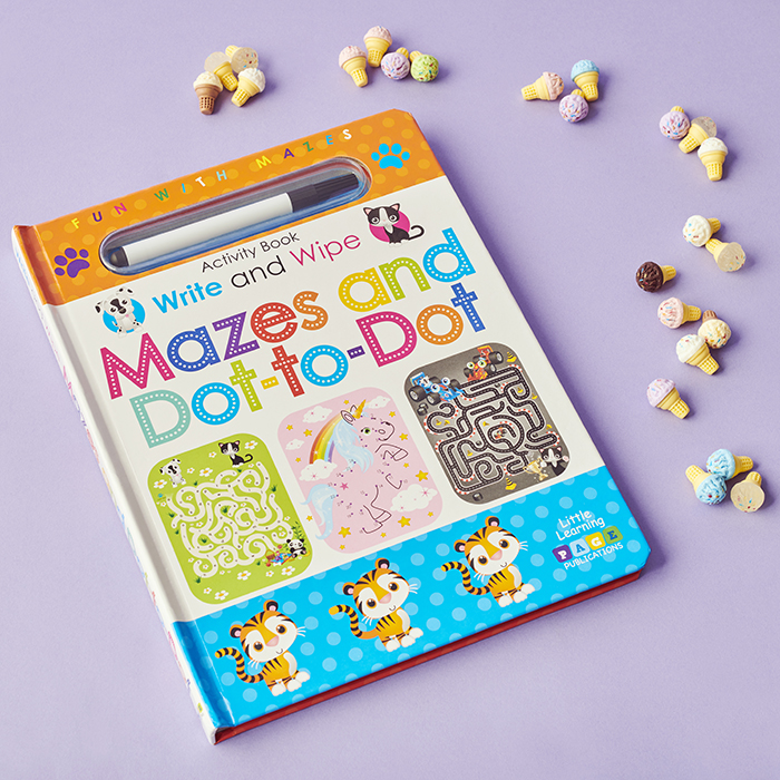 Write and Wipe Mazes and Dot to Dot image