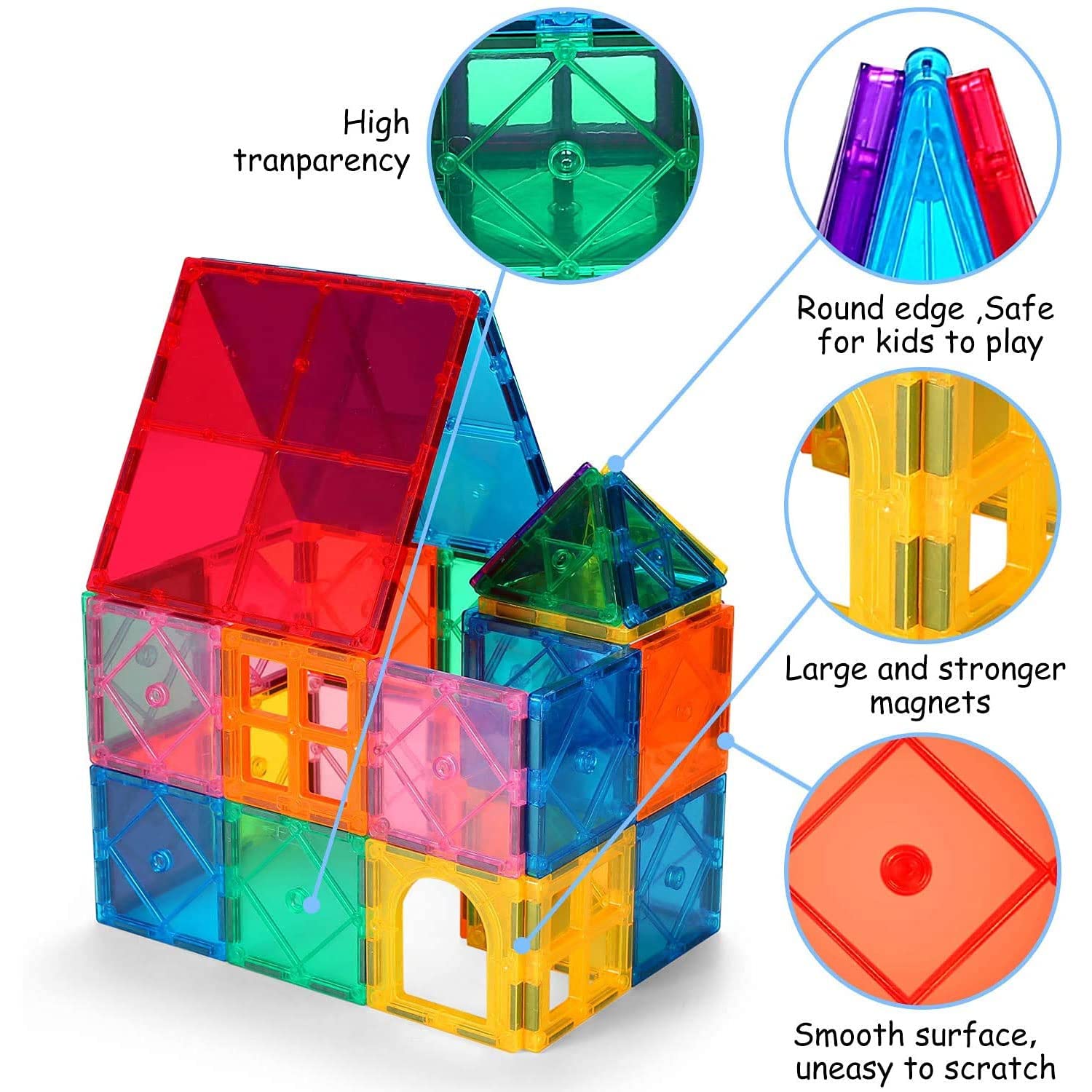 Magplay Pro Tiles 60 - Rent Educational Toy