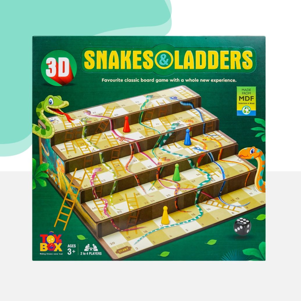 3 D Snakes & Ladders image