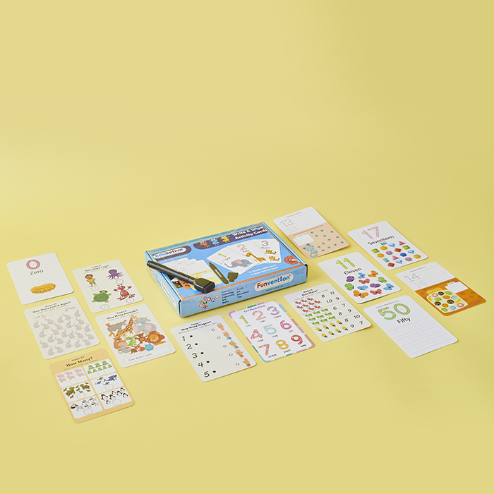 Write & Wipe Activity - 123 Numbers image