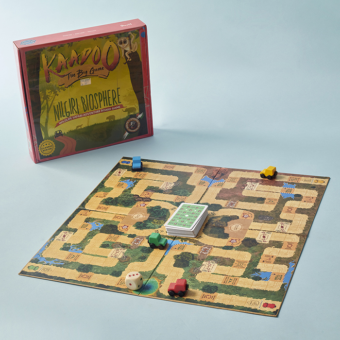 Nilgiri Biosphere-Jungle Safari Board game image