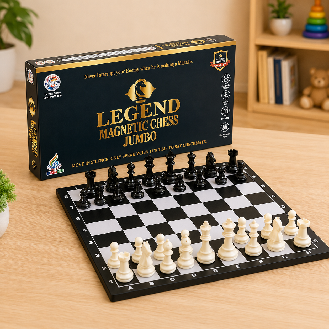Legend Magnetic Chess Jumbo - Rent Educational Toy