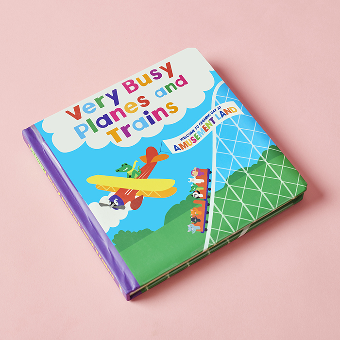 Very Busy Planes and Trains image