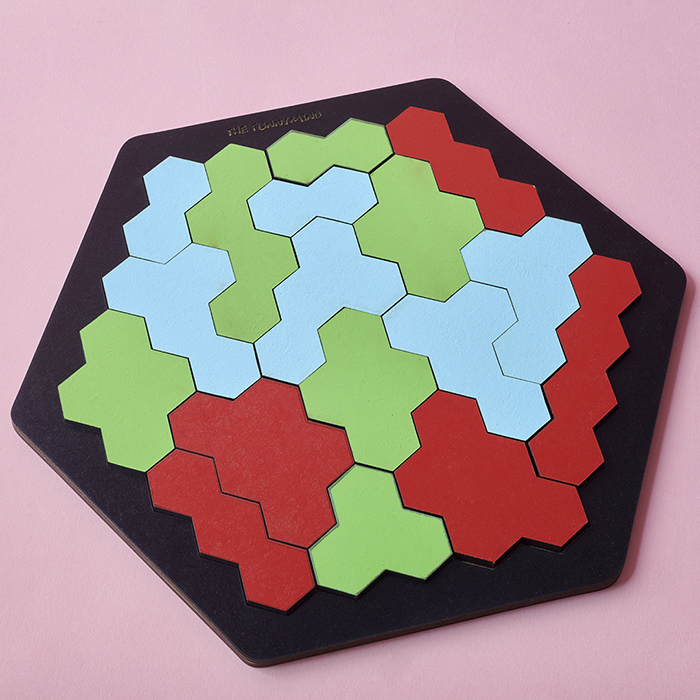 Hexa Wooden Puzzle image