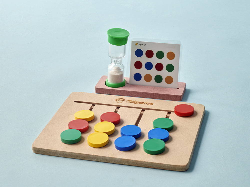 Baby Enlightenment Four Color Educational Toy image