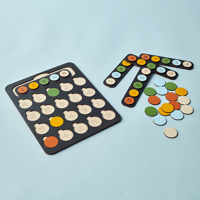 Number & Color Wooden Puzzle