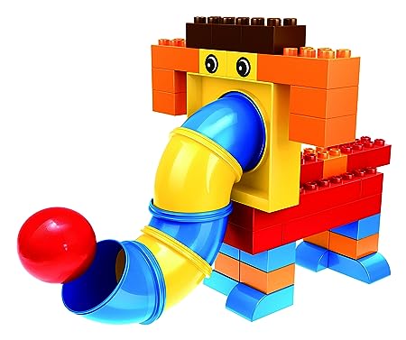 Mega Bricks Elephant Tube and Ball Set image