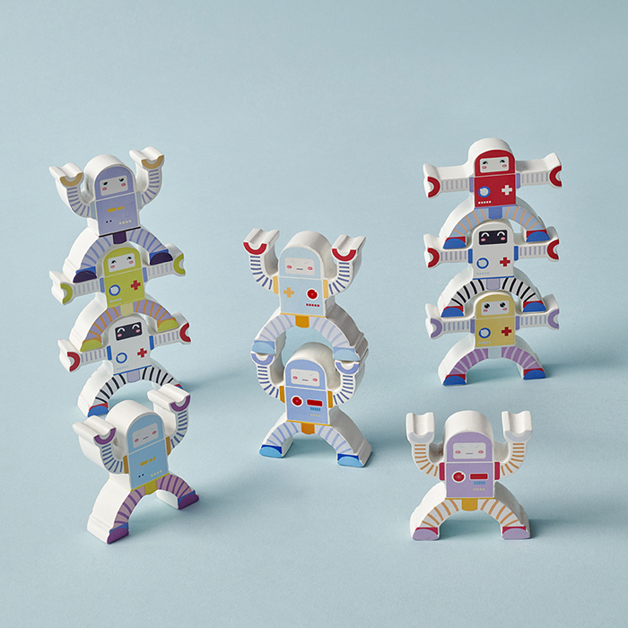 Robot Stacking Games Set of 10 image