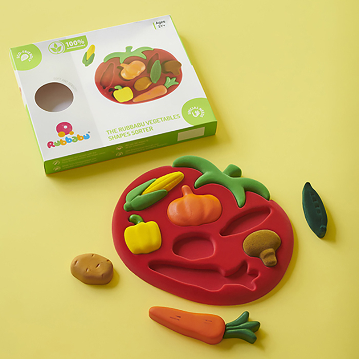 3D Shape Sorter Vegetables image