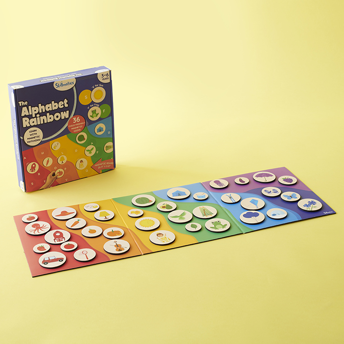 Magnetic Match-Alphabet Rainbow image