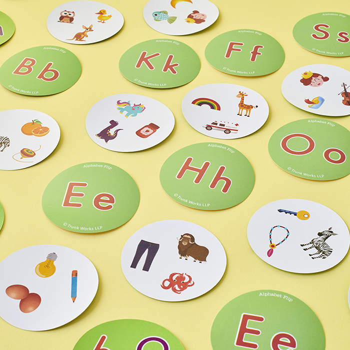 Alphabet Flip Card image