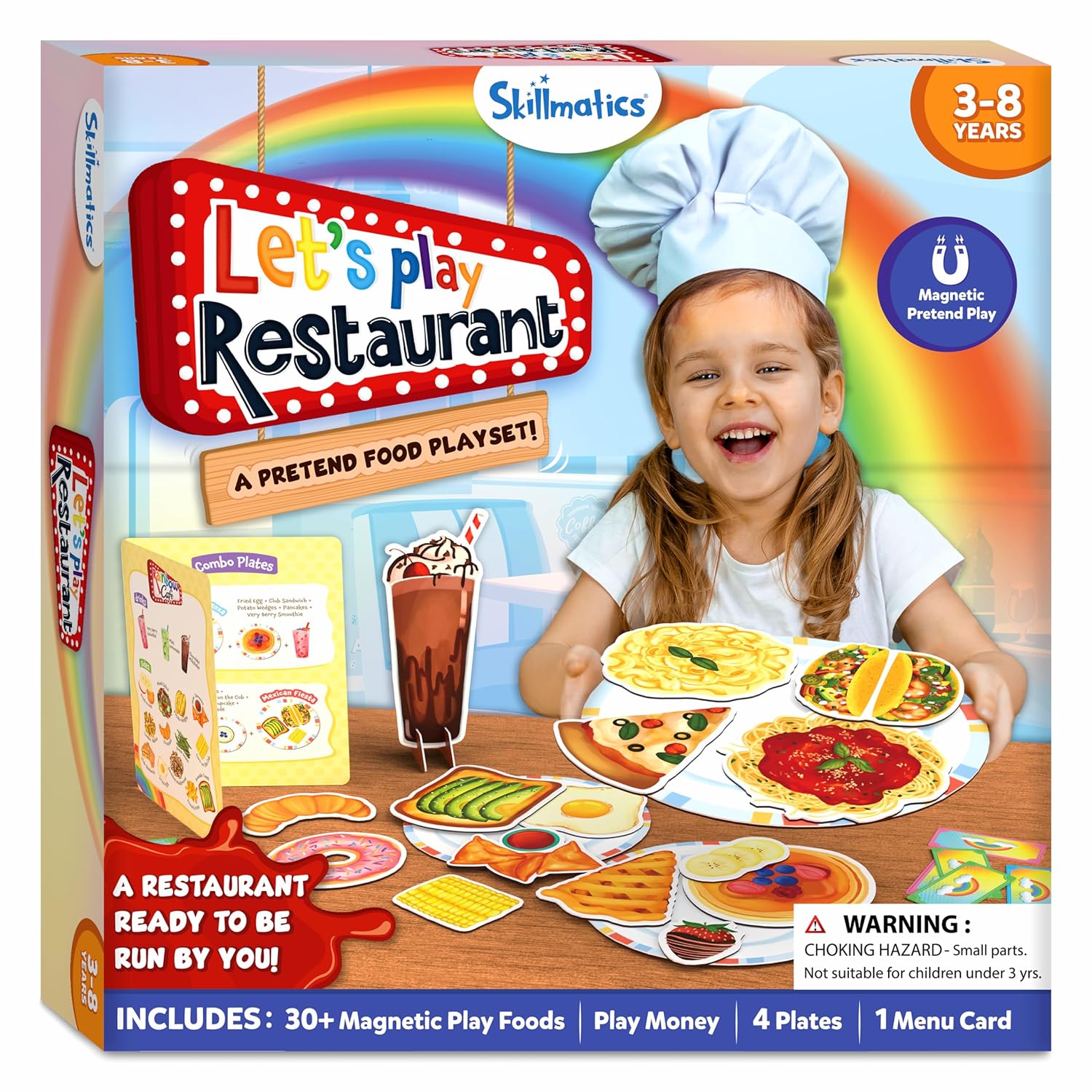 Lets Play Restaurant Magnetic image