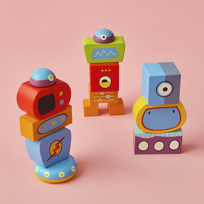 Magnetic Robo Blocks image