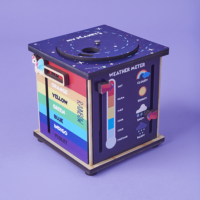 6" Galaxy Activity Busy Cube image