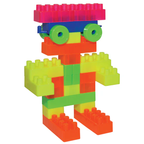 BUDDYZ PLST BRLNT BLCKS ROBOT - Rent Educational Toy