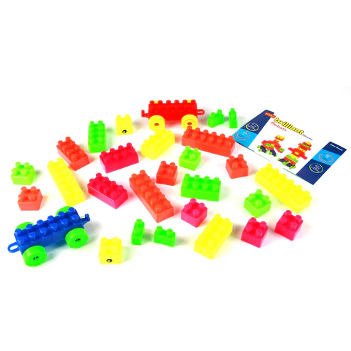 BUDDYZ PLST BRLNT BLCKS ROBOT - Rent Educational Toy