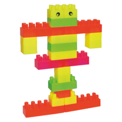 BUDDYZ PLST BRLNT BLCKS ROBOT - Rent Educational Toy
