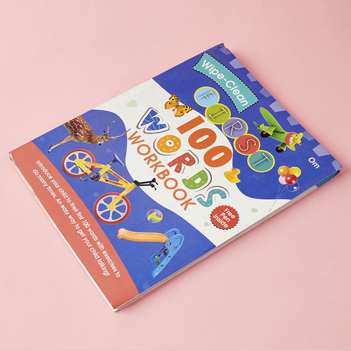 Wipe & Clean First 100 Words Workbook image