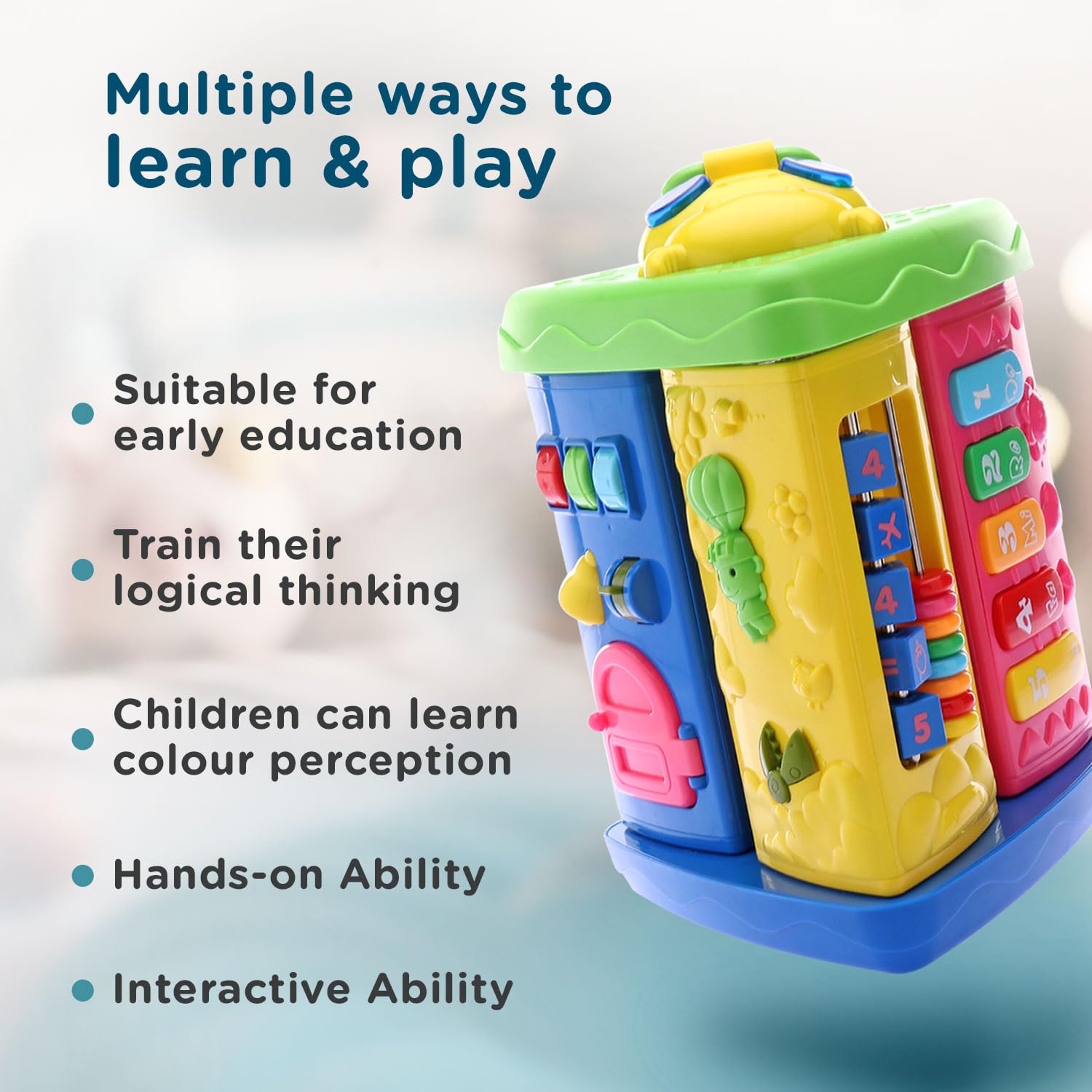 Learning Pyramid with Interactive Play - Rent Educational Toy