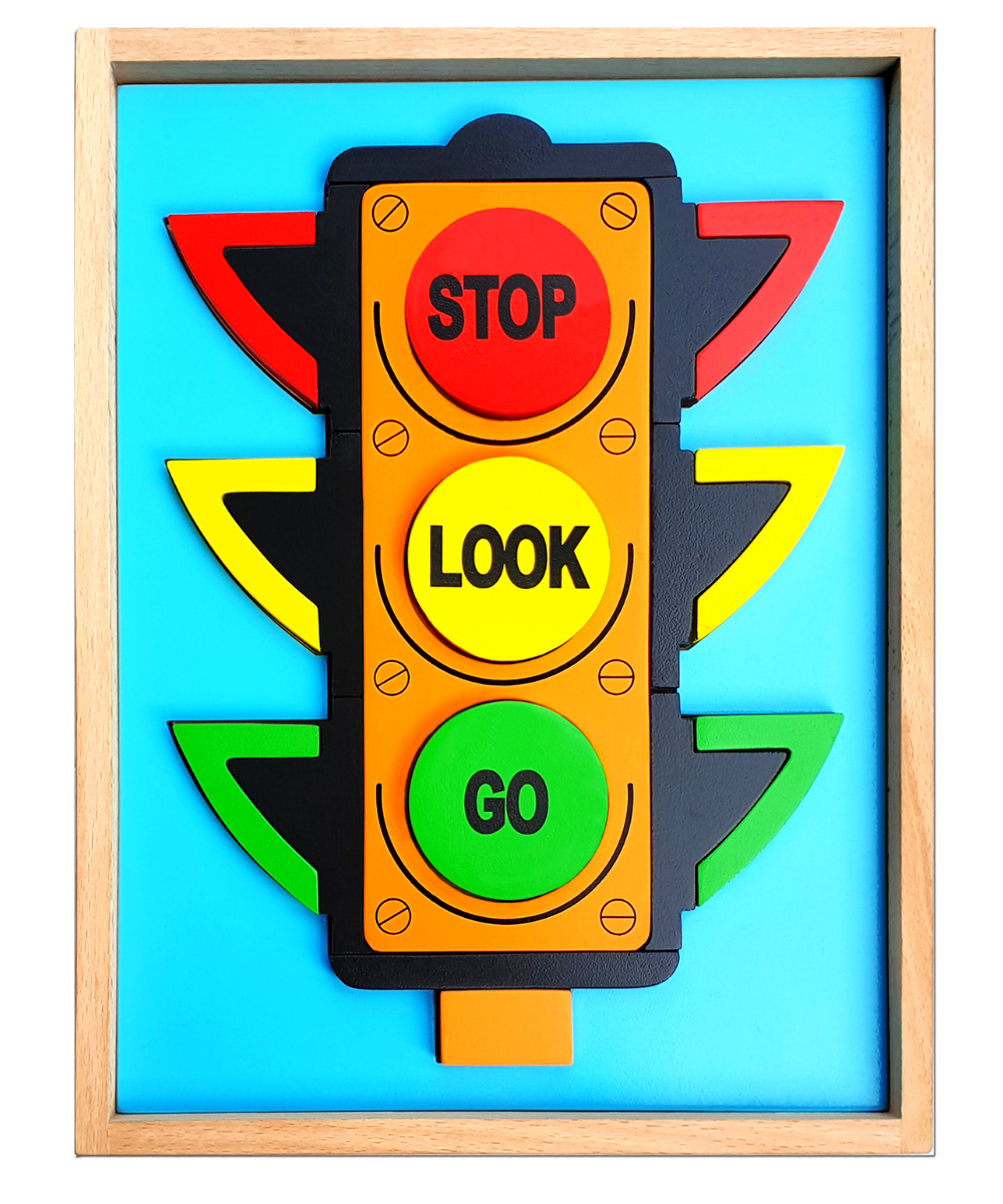 Stubby 3D Traffic Light Puzzle image