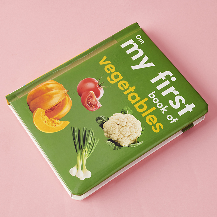 My First Book of Vegetables (Padded Board Book)