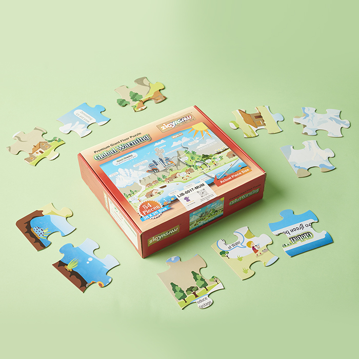 Zigyasaw Global Warming premium Giant floor puzzle game